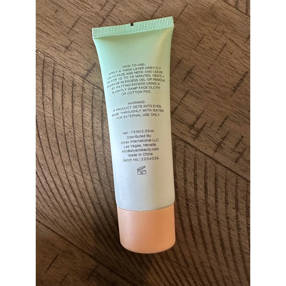 TYNT SKYN‎ Reveal Hydrating Gel Mask - Hyaluronic Acid & Cucumber - NEW